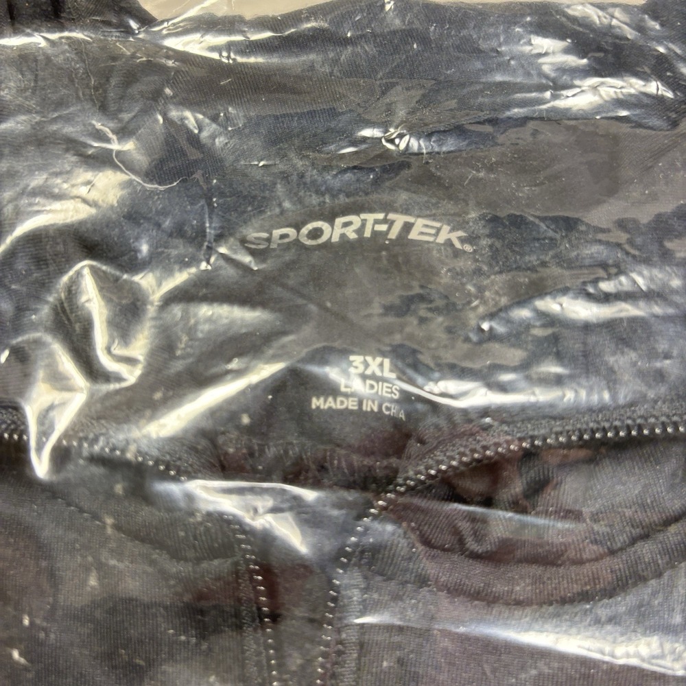 Sport Tek Black Light Weight Full Zip Jacket Adults Size 3X - Picture 2 of 5